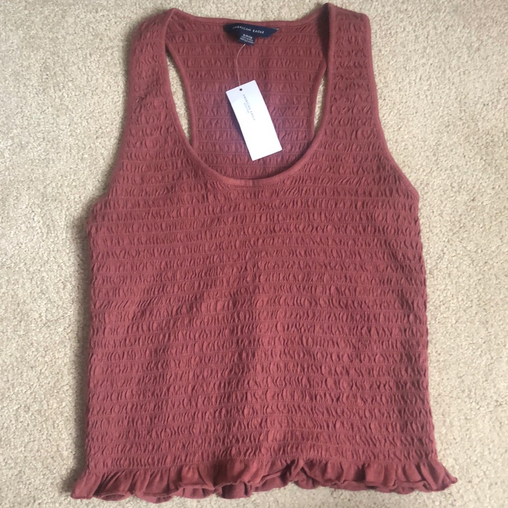 Maroon tank top